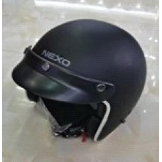 Шлем   открытый (с козырьком, size:L, черный) FGN